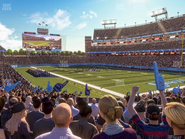 Nissan Stadium - Section 105 Seat View