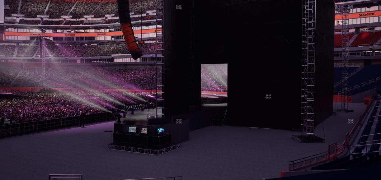 Nissan Stadium - Section 106 Seat View