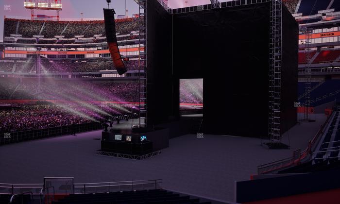 Nissan Stadium - Section 106 Seat View