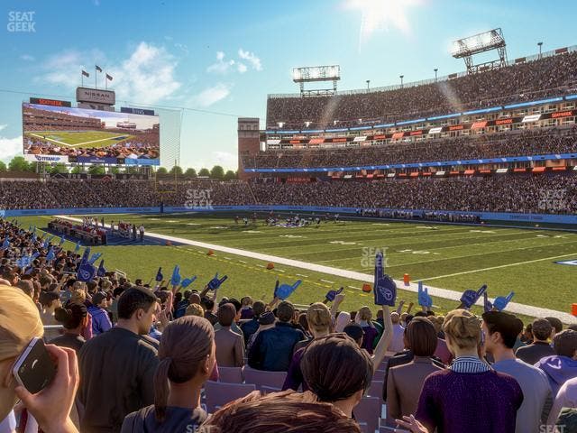 Nissan Stadium - Section 106 Seat View