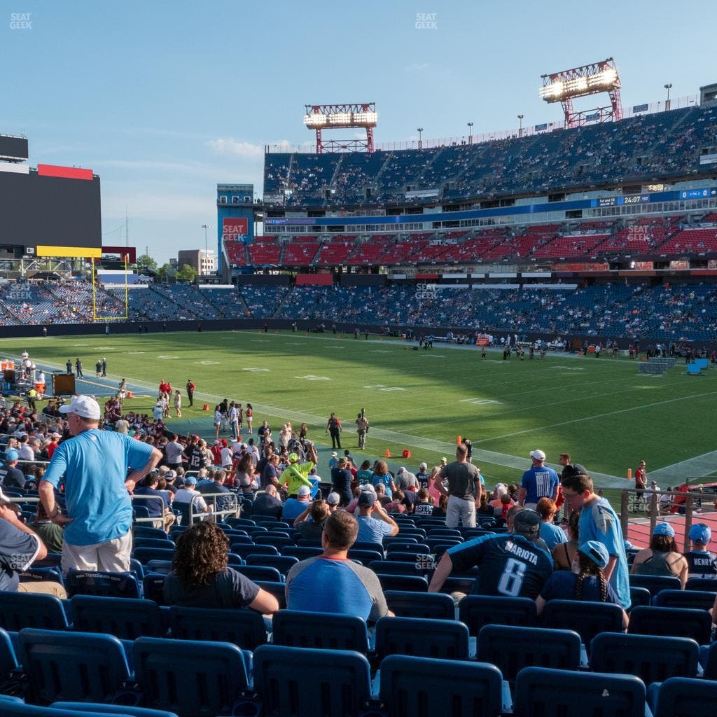 Nissan Stadium - Section 106 Seat View