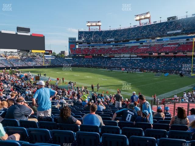 Nissan Stadium - Section 106 Seat View