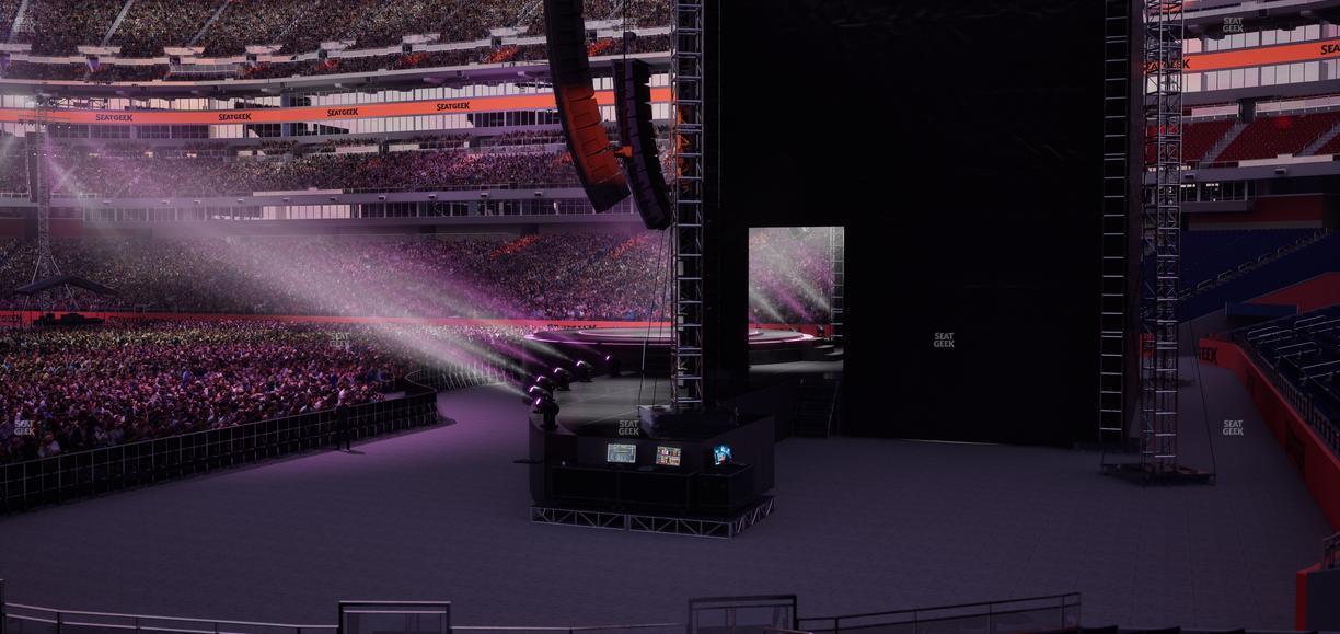 Nissan Stadium - Section 107 Seat View