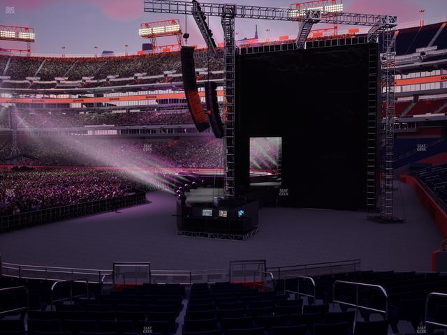 Nissan Stadium - Section 107 Seat View