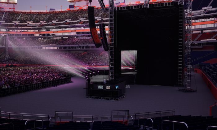 Nissan Stadium - Section 107 Seat View