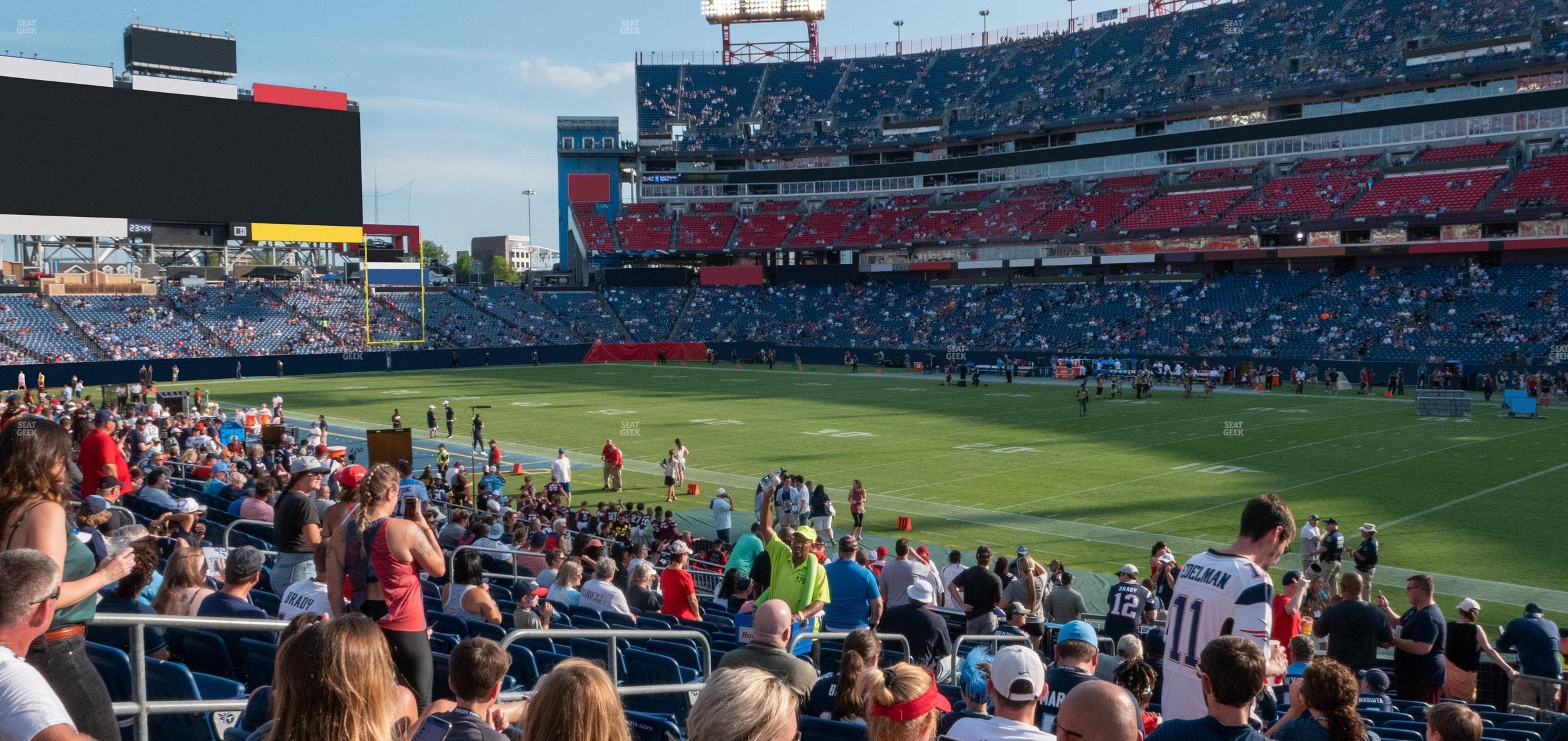 Nissan Stadium - Section 107 Seat View
