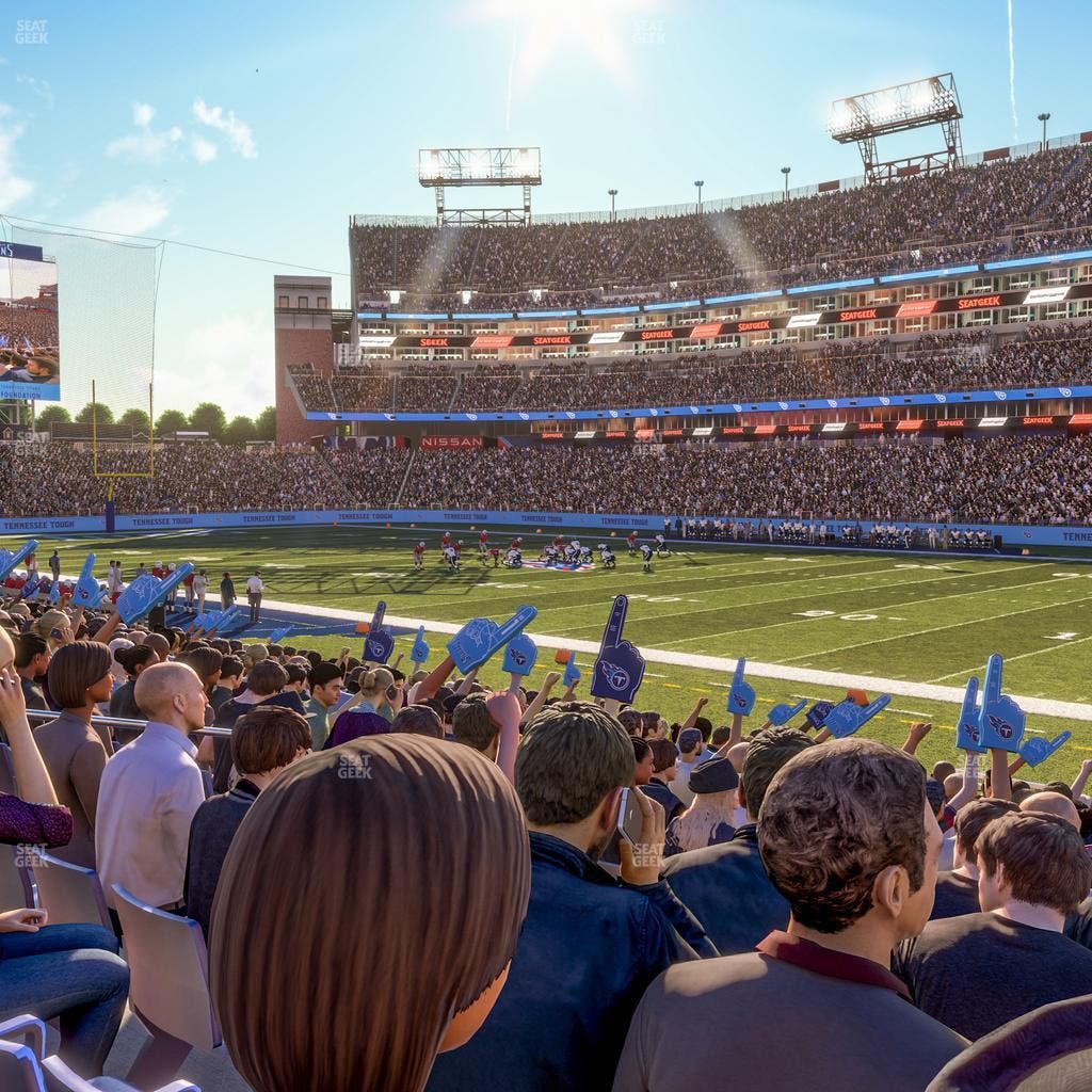 Nissan Stadium - Section 108 Seat View