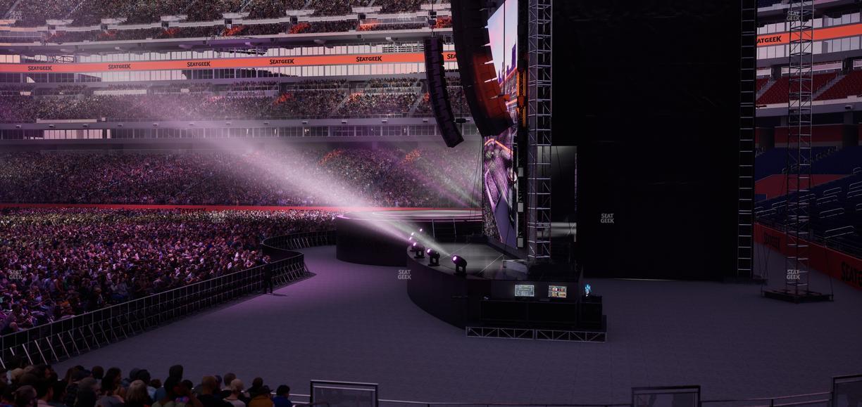 Nissan Stadium - Section 108 Seat View