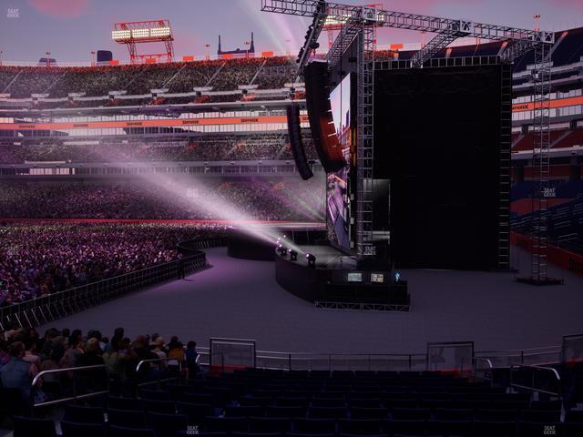 Nissan Stadium - Section 108 Seat View