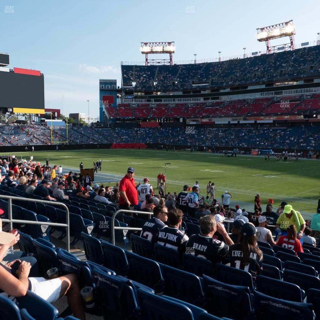 Nissan Stadium - Section 108 Seat View