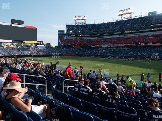 Nissan Stadium - Section 108 Seat View