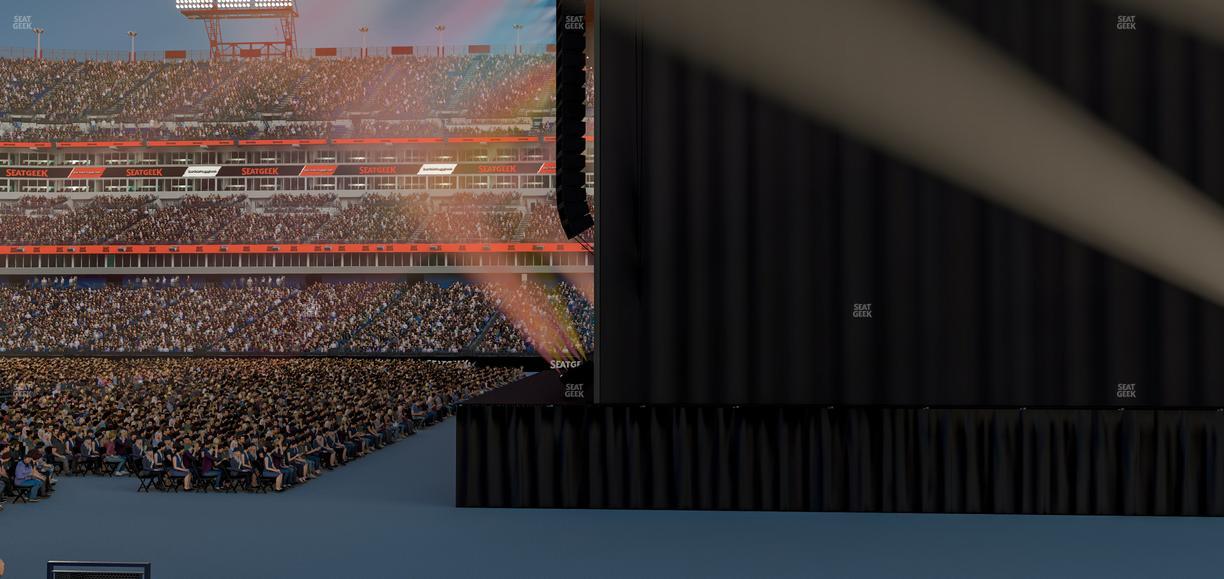 Nissan Stadium - Section 109 Seat View