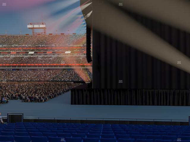 Nissan Stadium - Section 109 Seat View
