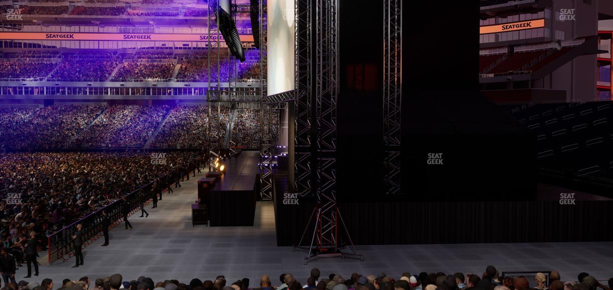 Nissan Stadium - Section 109 Seat View