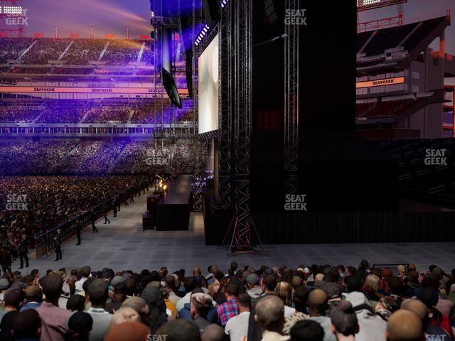 Nissan Stadium - Section 109 Seat View