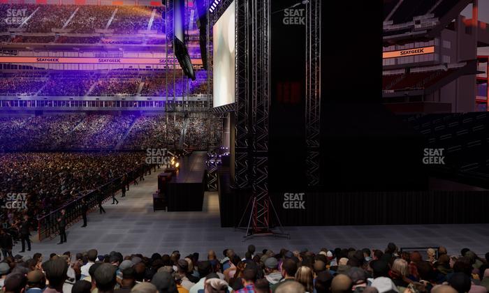 Nissan Stadium - Section 109 Seat View