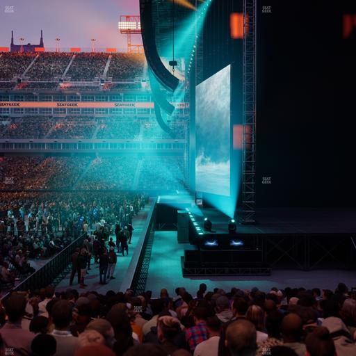 Nissan Stadium - Section 109 Seat View