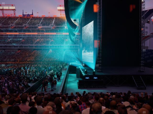 Nissan Stadium - Section 109 Seat View