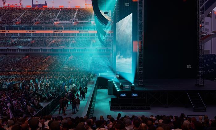 Nissan Stadium - Section 109 Seat View