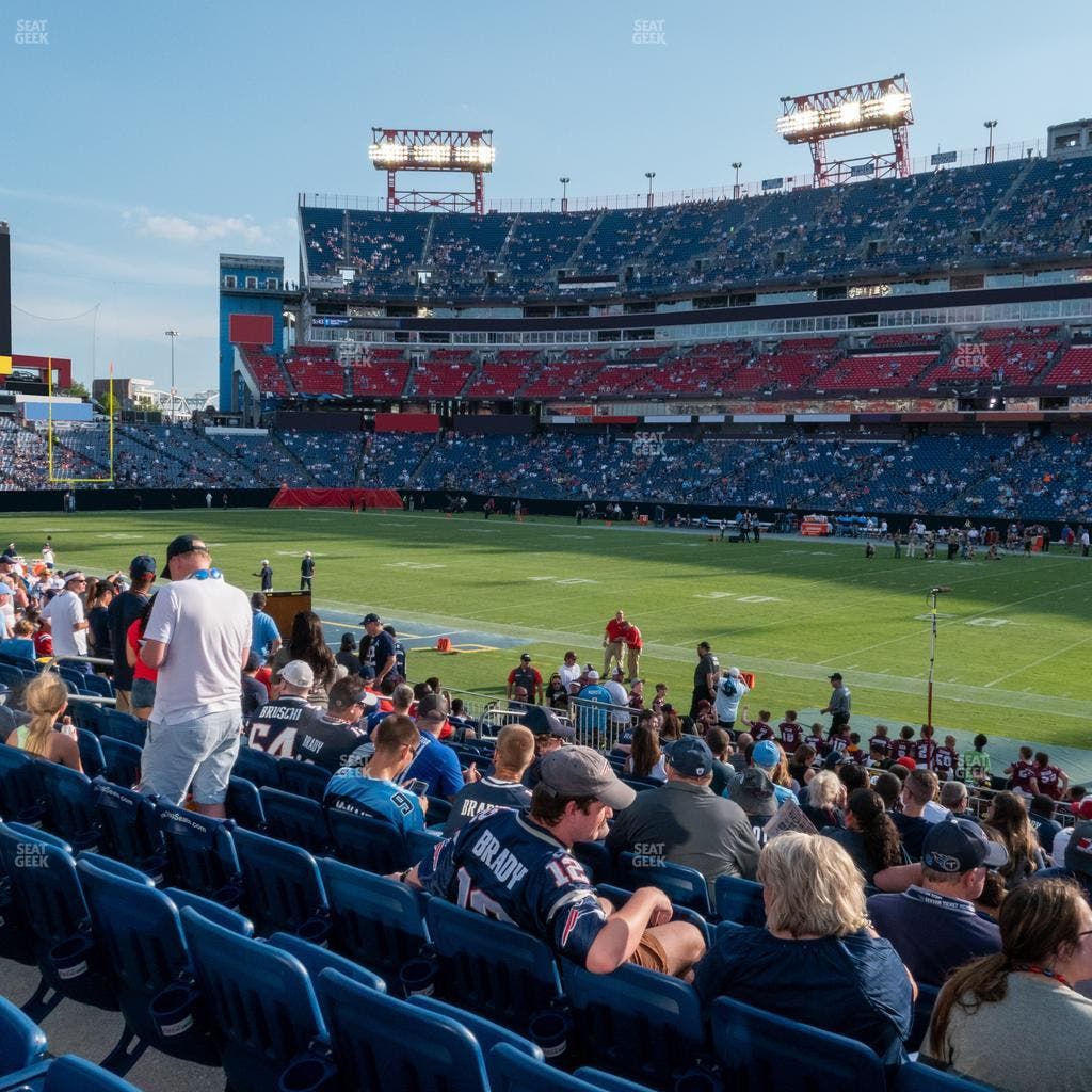 Nissan Stadium - Section 109 Seat View