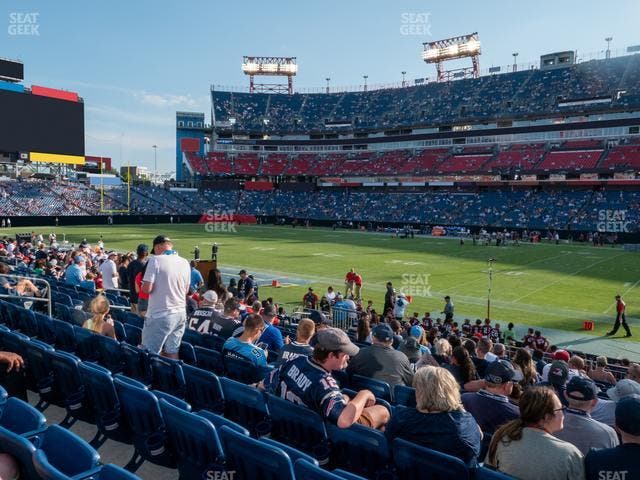 Nissan Stadium - Section 109 Seat View