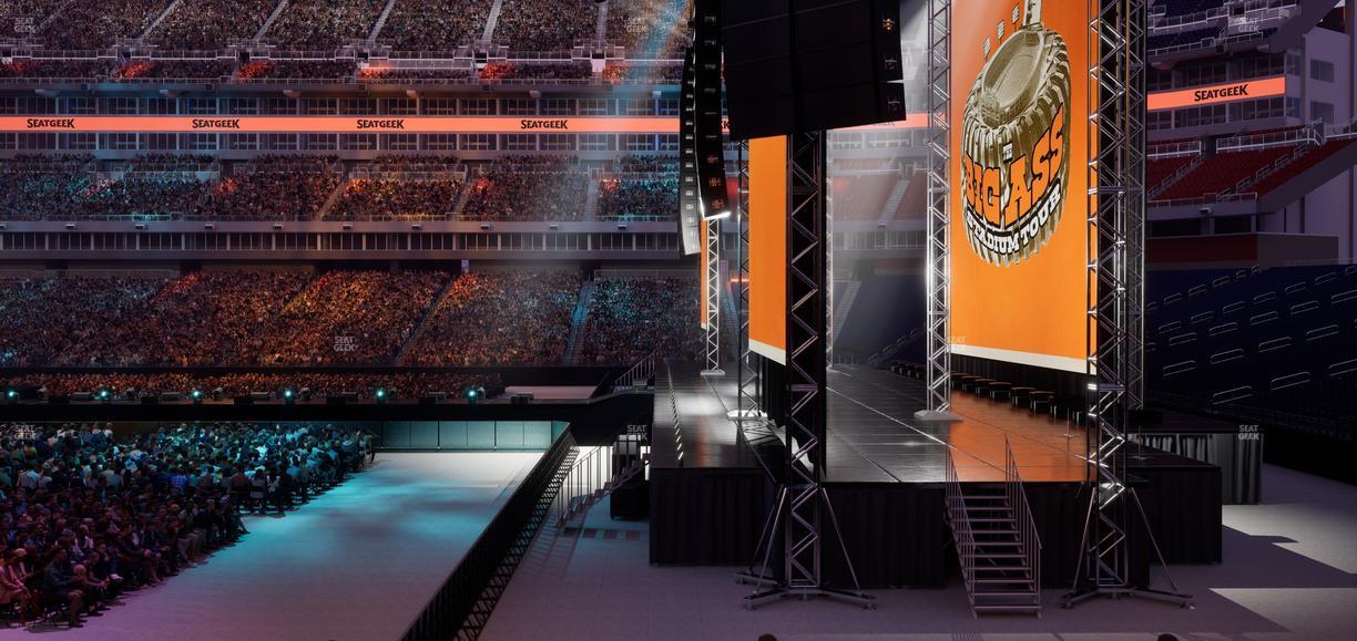 Nissan Stadium - Section 109 Seat View
