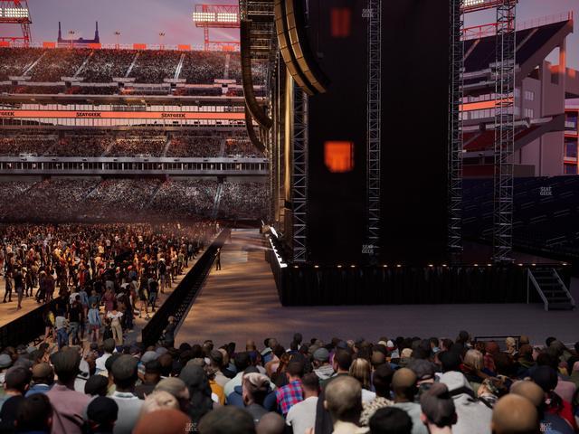 Nissan Stadium - Section 109 Seat View