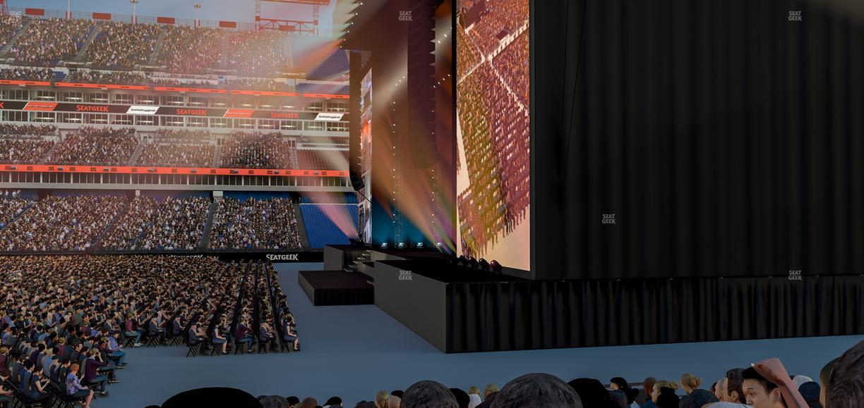 Nissan Stadium - Section 110 Seat View