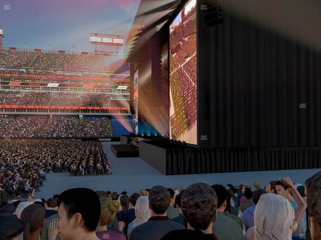 Nissan Stadium - Section 110 Seat View