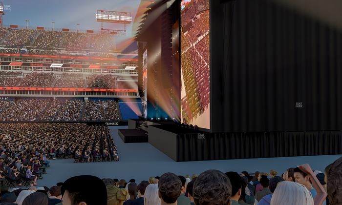 Nissan Stadium - Section 110 Seat View