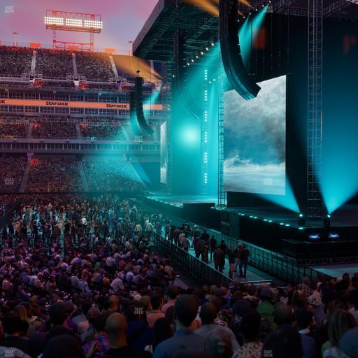 Nissan Stadium - Section 110 Seat View