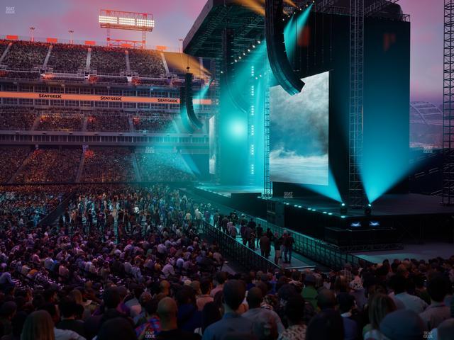 Nissan Stadium - Section 110 Seat View