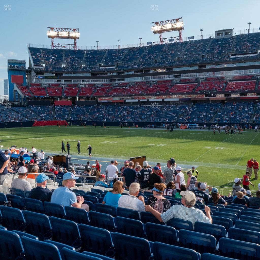 Nissan Stadium - Section 110 Seat View