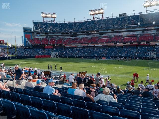 Nissan Stadium - Section 110 Seat View