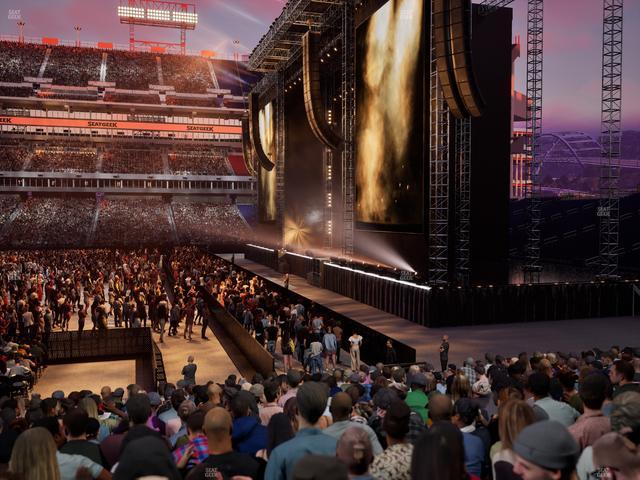 Nissan Stadium - Section 110 Seat View