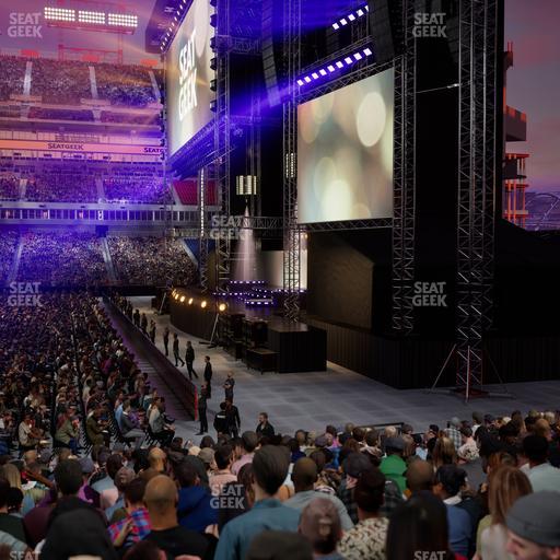 Nissan Stadium - Section 110 Seat View