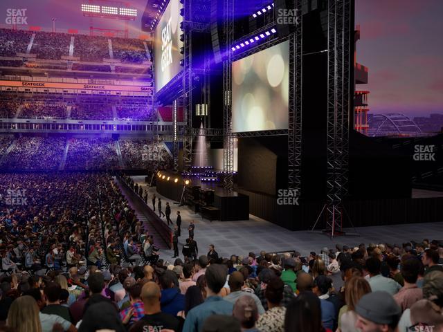 Nissan Stadium - Section 110 Seat View