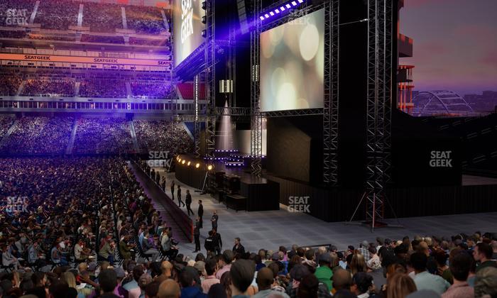 Nissan Stadium - Section 110 Seat View