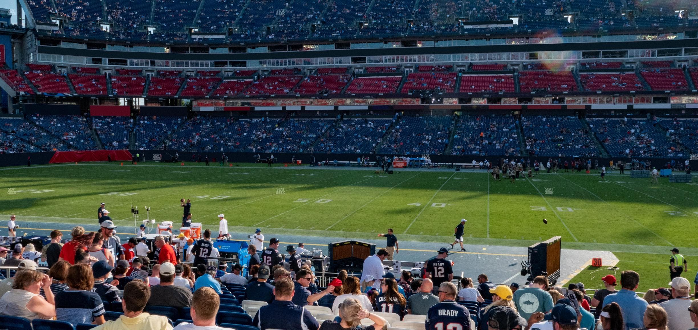 Nissan Stadium - Section 111 Seat View