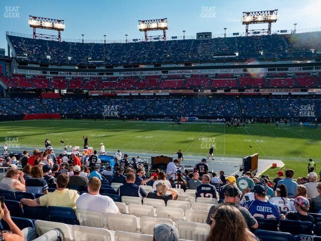 Nissan Stadium - Section 111 Seat View