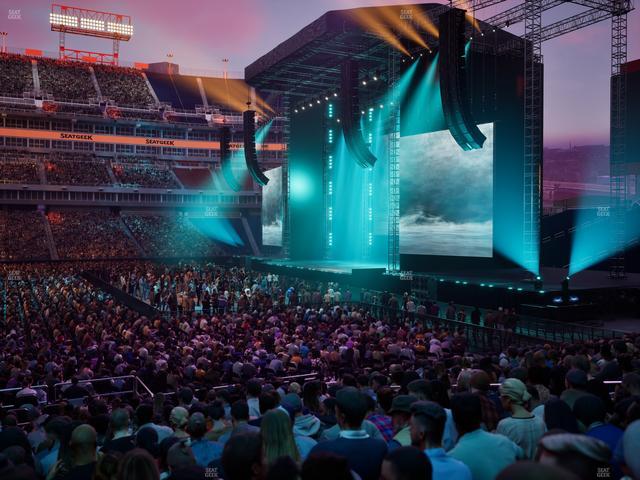 Nissan Stadium - Section 111 Seat View