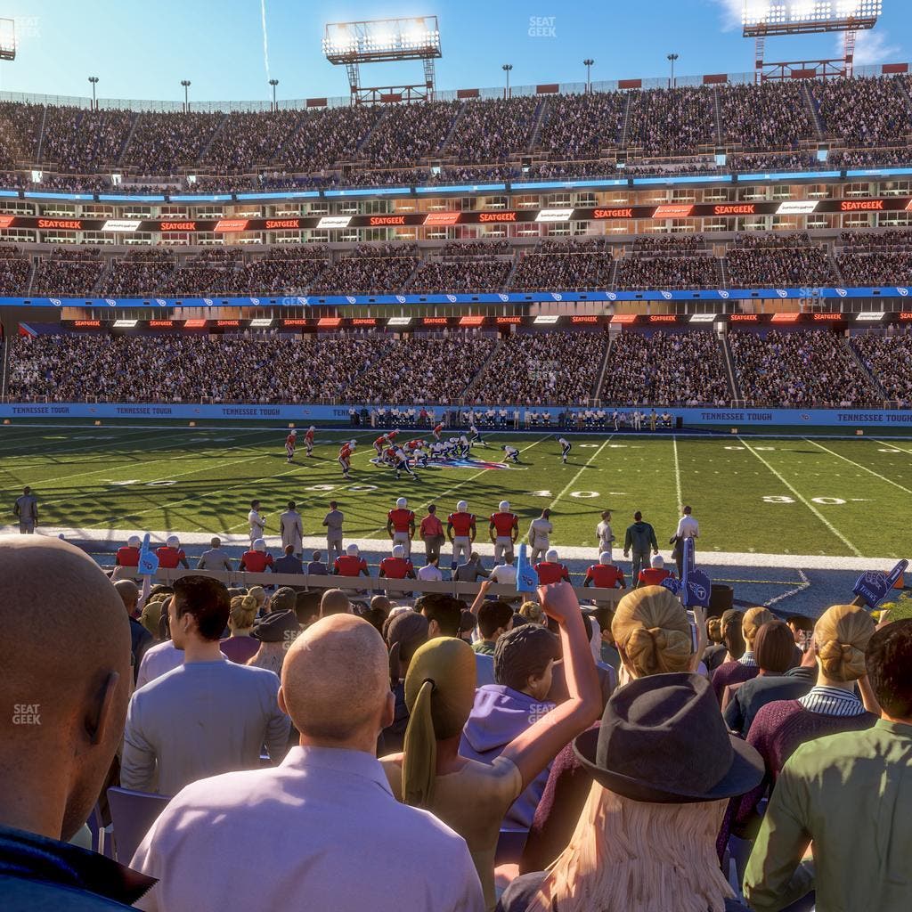 Nissan Stadium - Section 111 Seat View