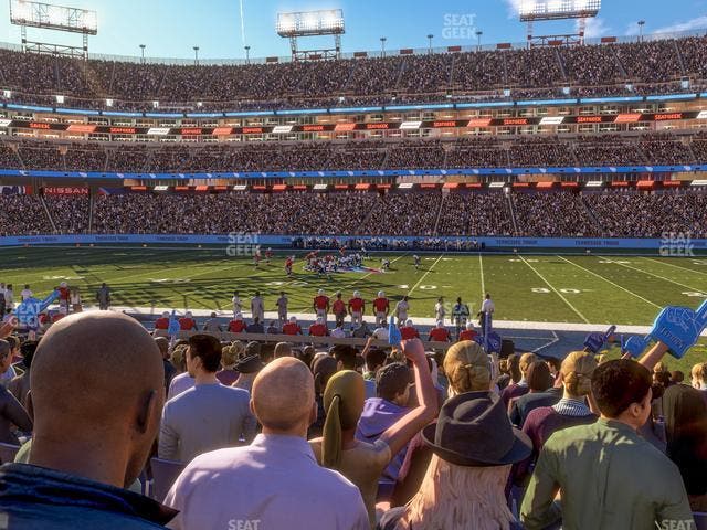 Nissan Stadium - Section 111 Seat View
