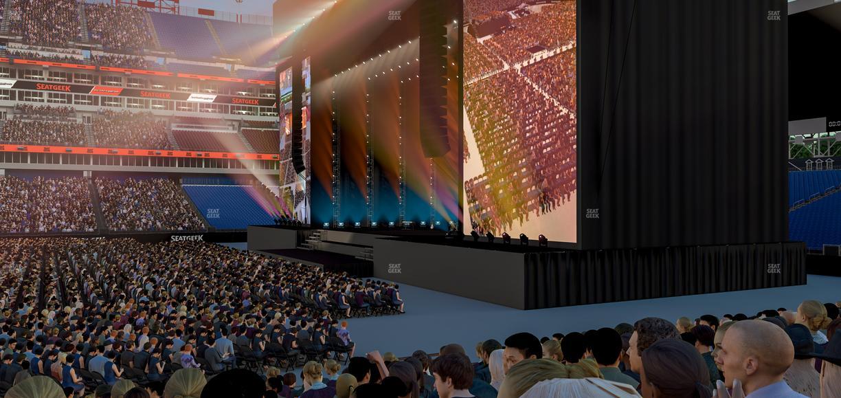 Nissan Stadium - Section 111 Seat View