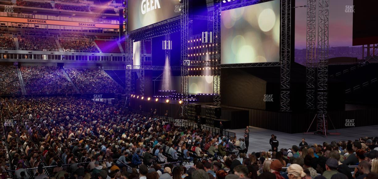 Nissan Stadium - Section 111 Seat View