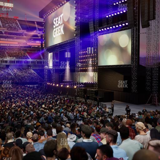 Nissan Stadium - Section 111 Seat View