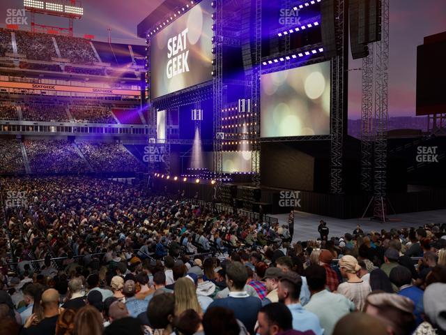 Nissan Stadium - Section 111 Seat View