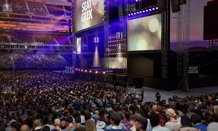 Nissan Stadium - Section 111 Seat View