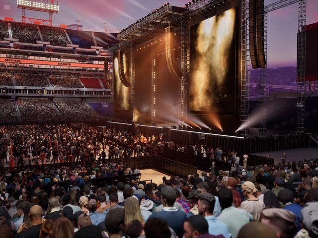 Nissan Stadium - Section 111 Seat View