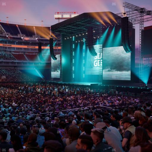 Nissan Stadium - Section 112 Seat View